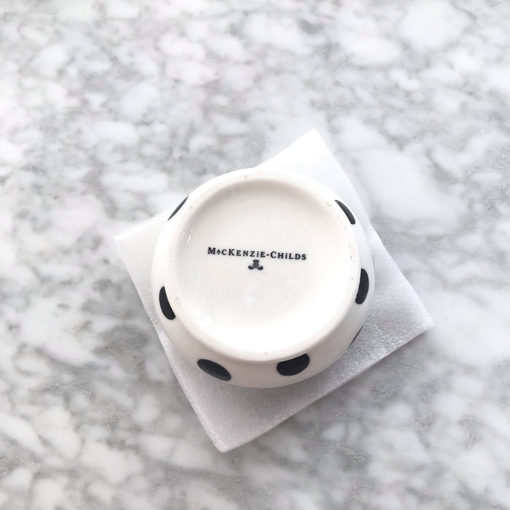 Mackenzie Childs cow creamery sugar bowl - Picture 7 of 8